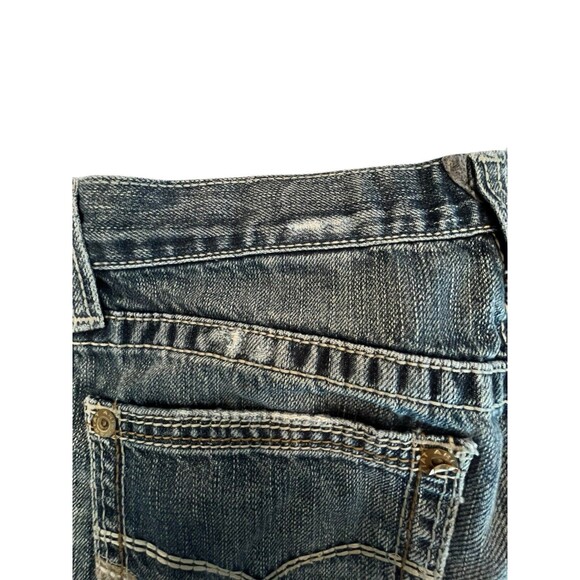 ARIAT Jeans M2 Mens Relaxed Legacy Bootcut TAG SZ 32X30 Blue 10015881 distressed - Picture 7 of 14